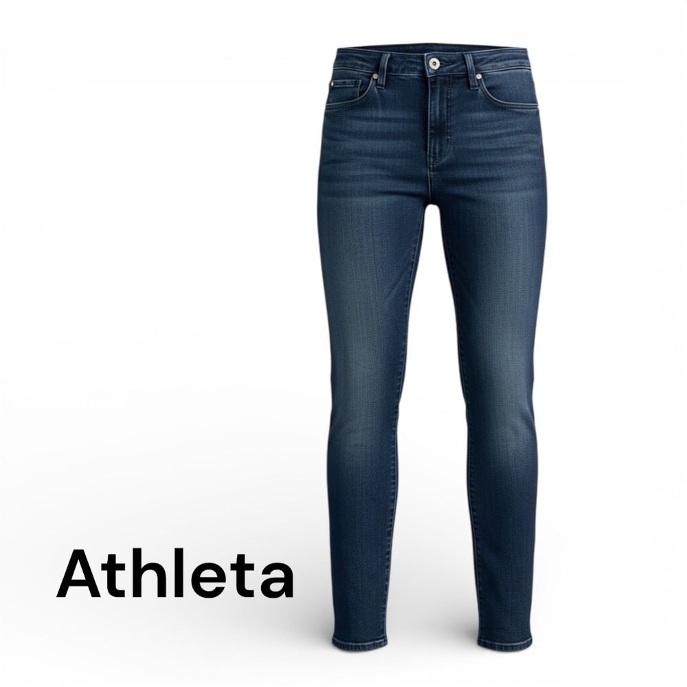 Athleta Sculptek Women's Dark Blue Skinny Jeans